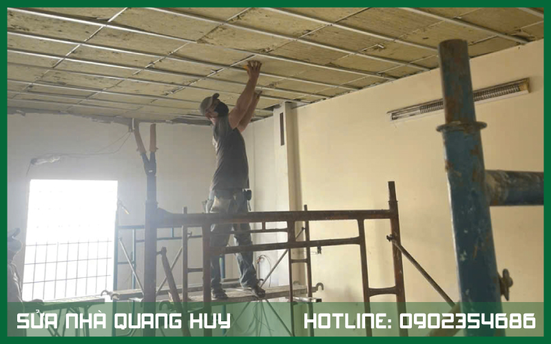 Giải pháp thi công cách âm hiệu quả tại Quang Huy